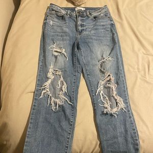 straight leg regular jeans